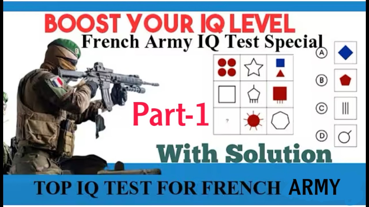 French foreign legion army iq questions (part 1 )  | iq questions with answers