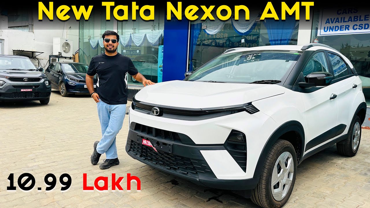 New Tata Nexon AMT: Best Budget SUV with Automatic Transmission -SalahCar