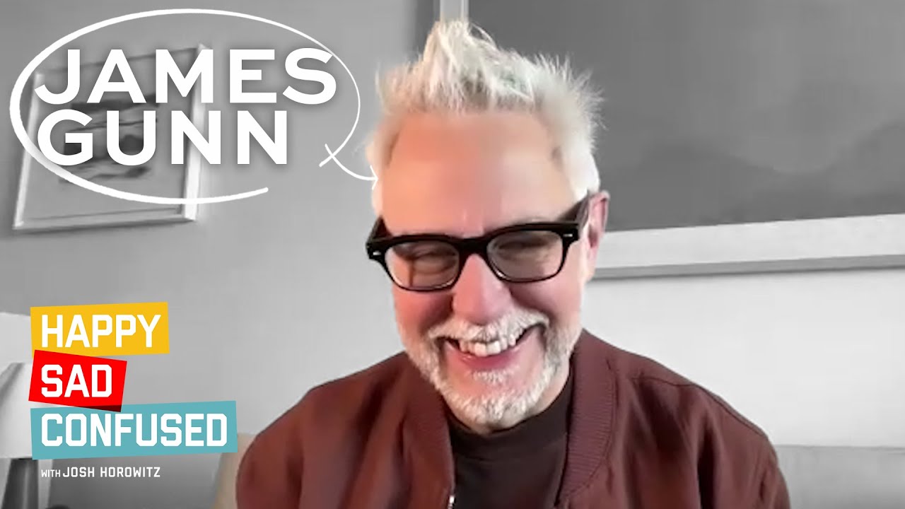 James Gunn talks SUPERMAN, CREATURE COMMANDOS, BATMAN, LANTERNS, Marvel I Happy Sad Confused