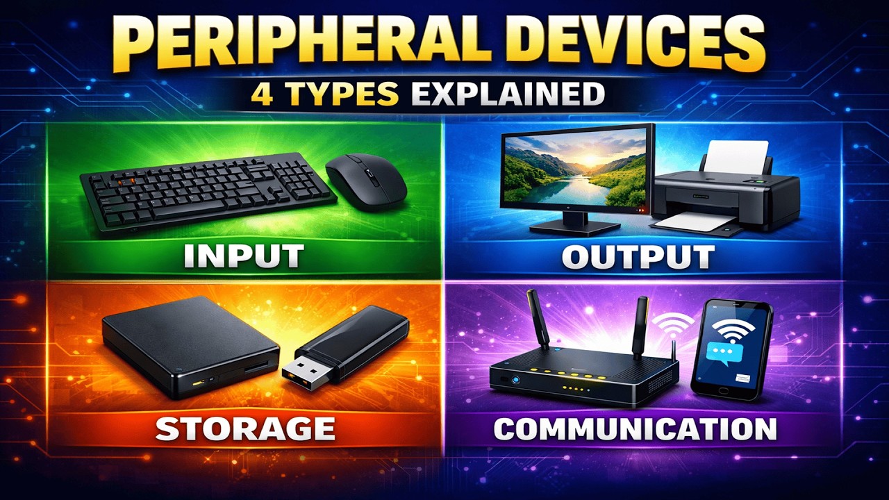 What are Peripheral Devices? | What are Peripheral Devices in Computer System?