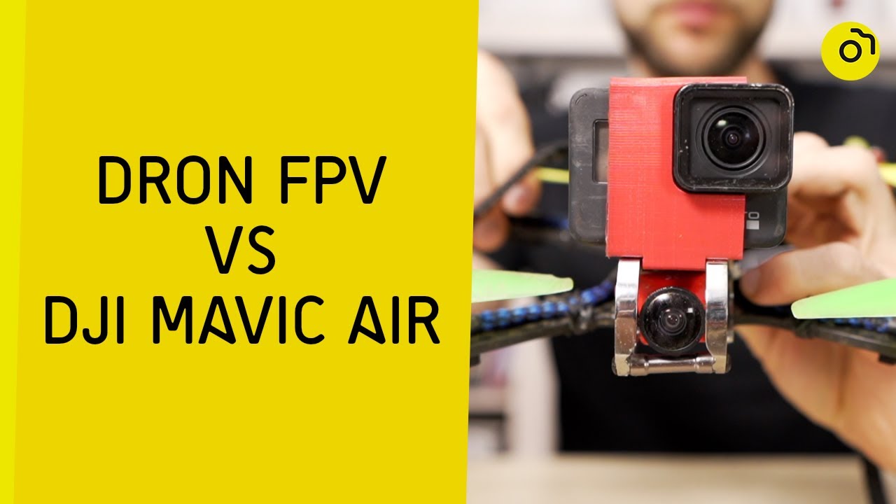 Dron Sportowy FPV vs DJI MAVIC AIR - R&oacute;żnice, budowa, bezpieczeństwo, typy ujęć