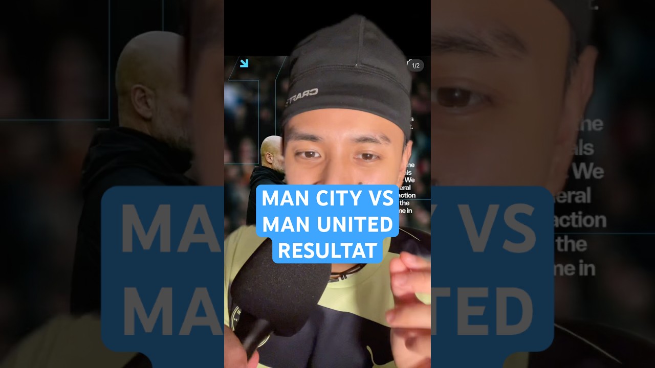 MAN CITY VS UNITED RESULTAT#premierleague #mancity #united #live #fpl