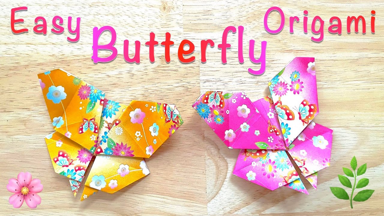 🦋 Easy Butterfly Origami | Cute Party Decorations | Gift