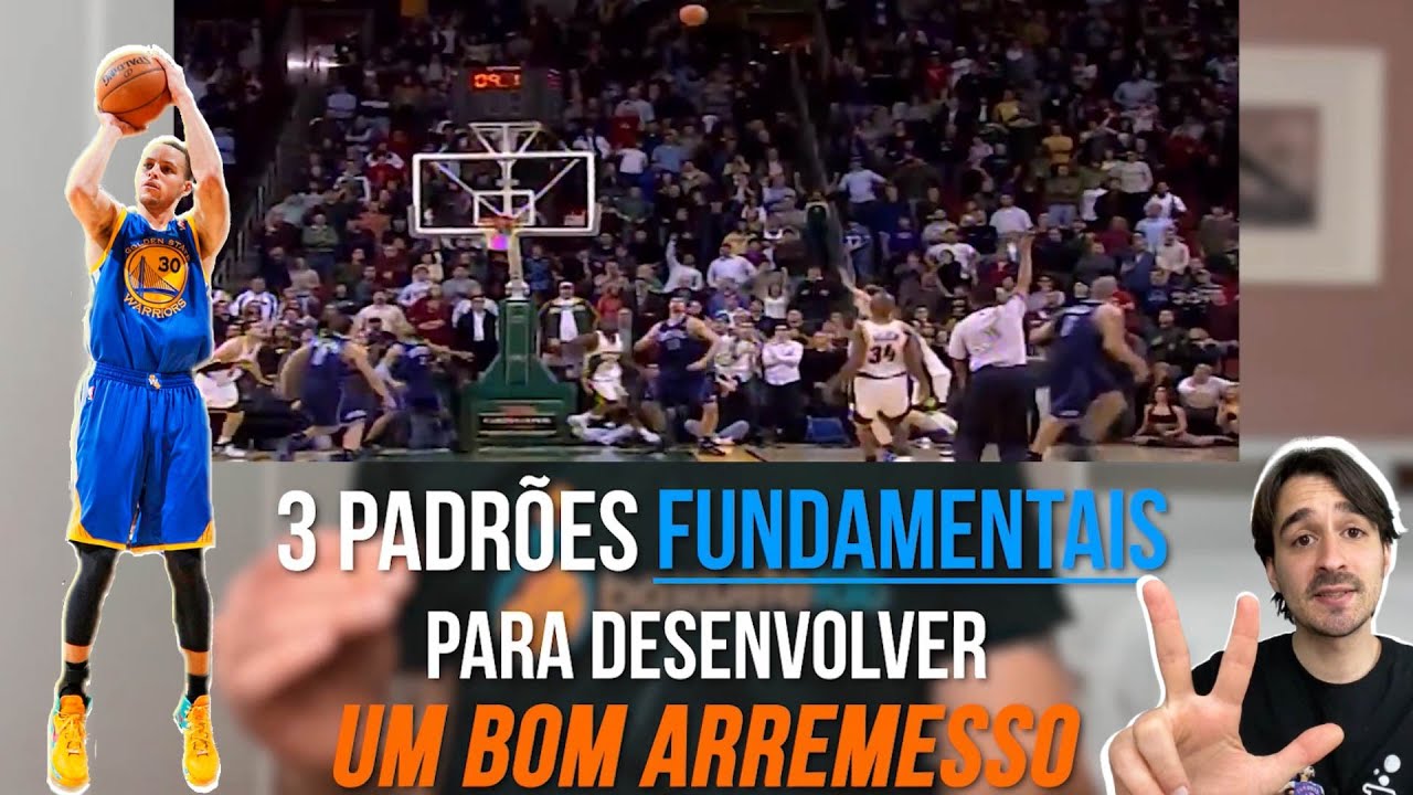 3 Padrões FUNDAMENTAIS para ter um bom arremesso.