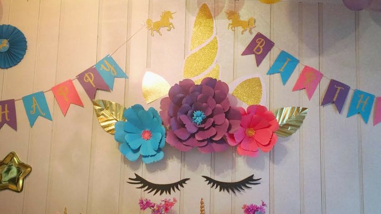 How to make a large unicorn horn