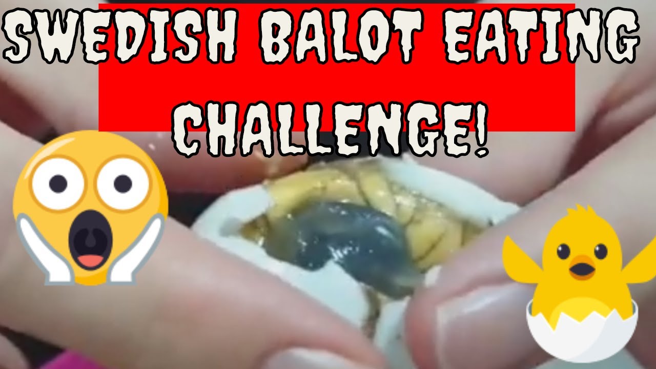 Swedish EATS BALUT CHALLENGE IN MALAYSIA??? | Egg embryo
