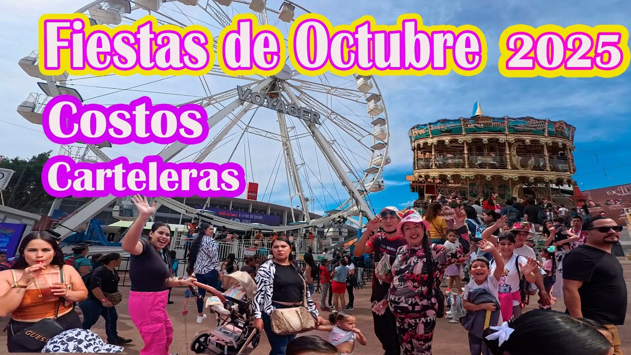 fiestas de Octubre 2025 Guadalajara