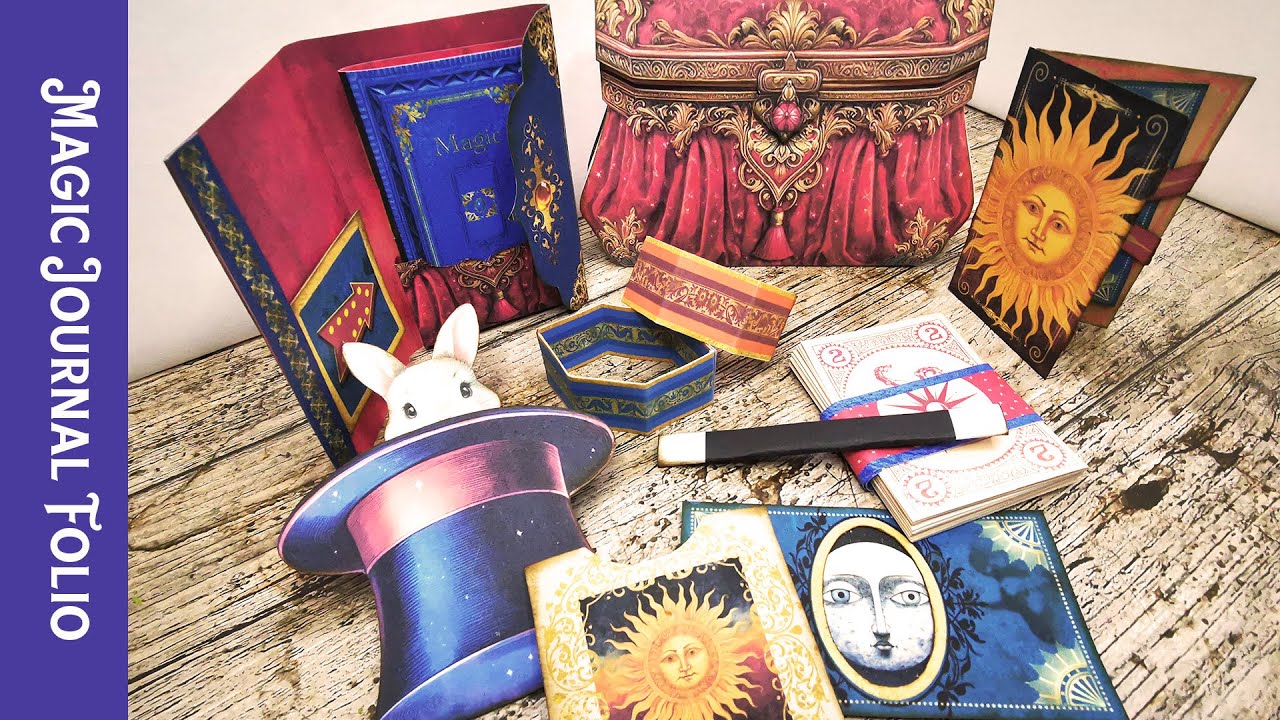 Magic Journaling Folio - Papercraft Magic Tricks
