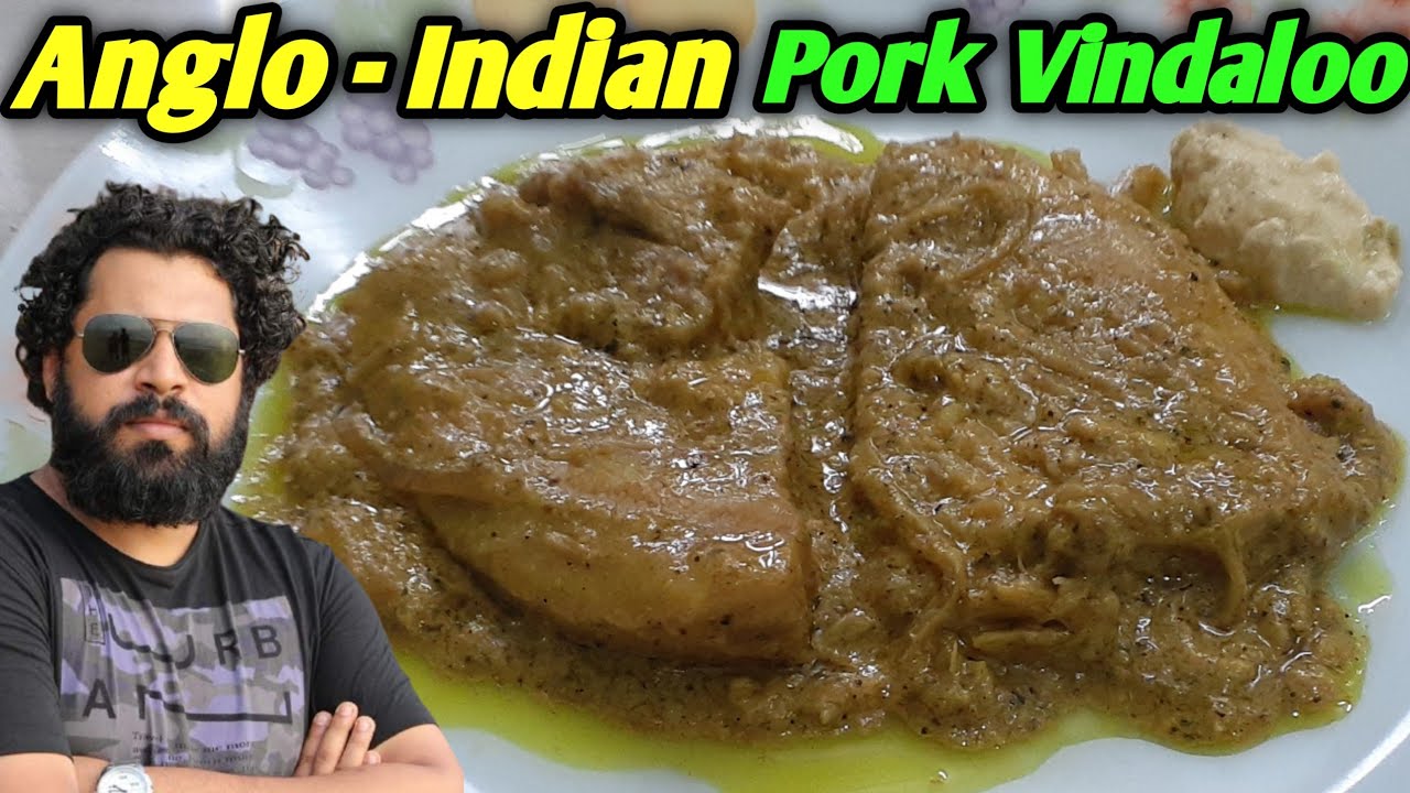 Anglo Indian Pork Vindaloo | Pork Vindaloo | Pork chaps | Mustard Sauce |