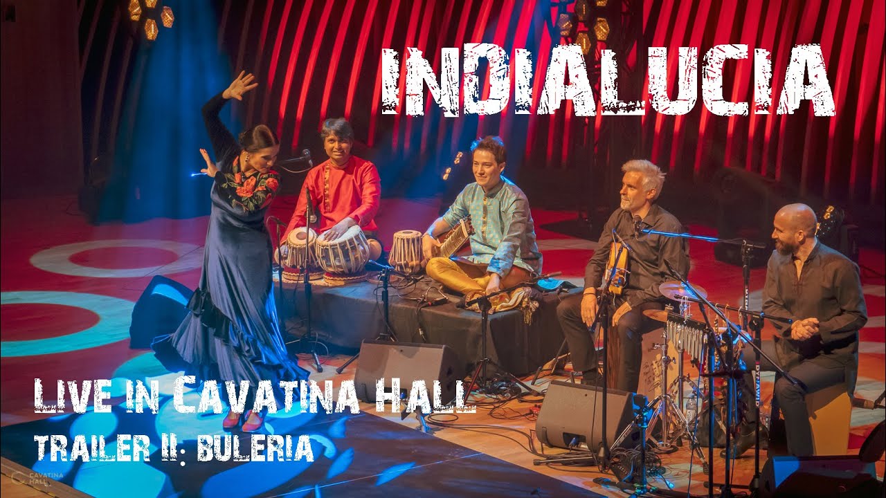 Indialucia in Cavatina Hall,  buleria, flamenco, hindustani, dance fusion.