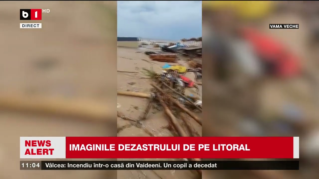 VAMA VECHE, DEVASTATĂ DE CICLON_Știri B1TV_31 aug. 2024