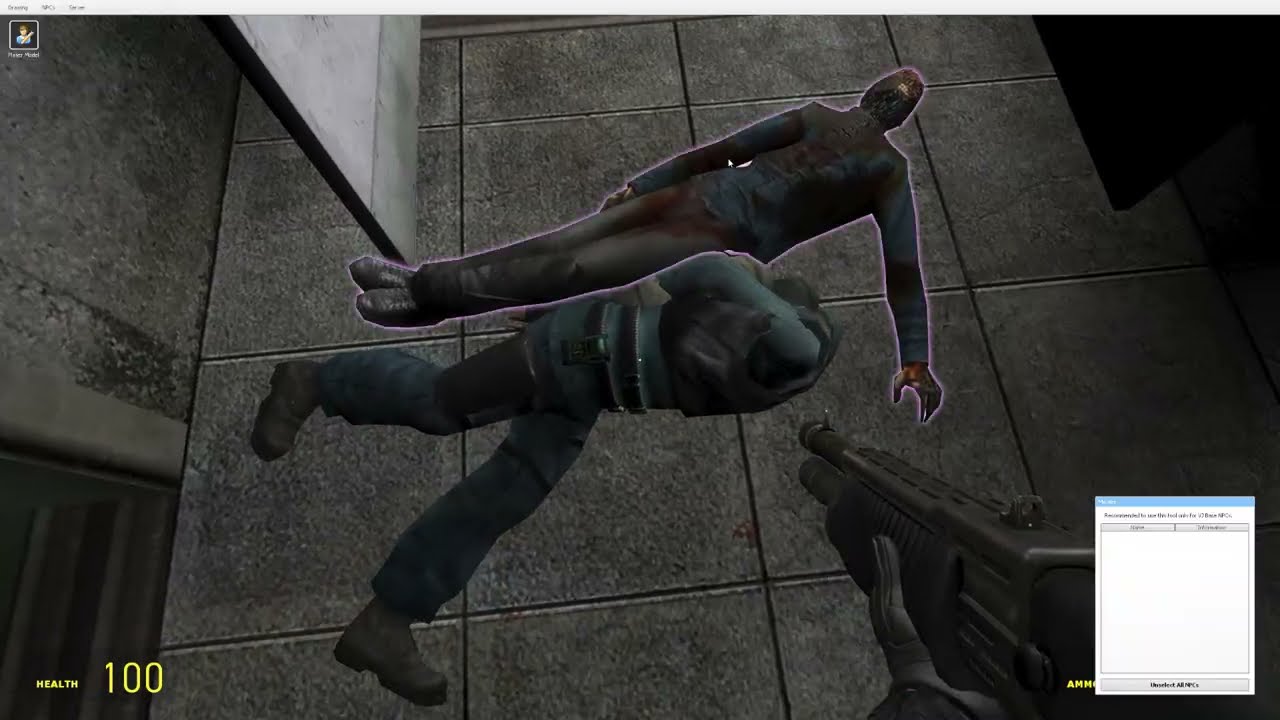 Fighting for my life against horrors beyond my comprehension in gmod