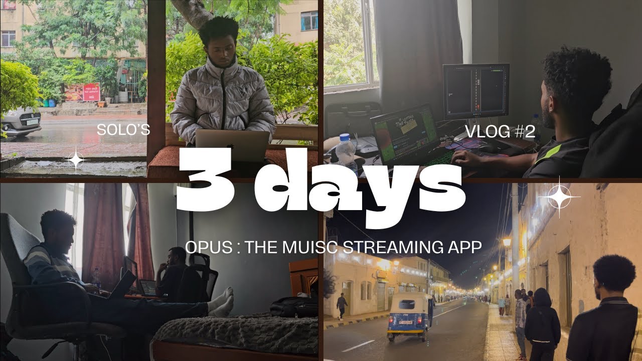 We Built a Music Streaming App from Scratch in 3 days -Solo's Dev vlogs episode 2