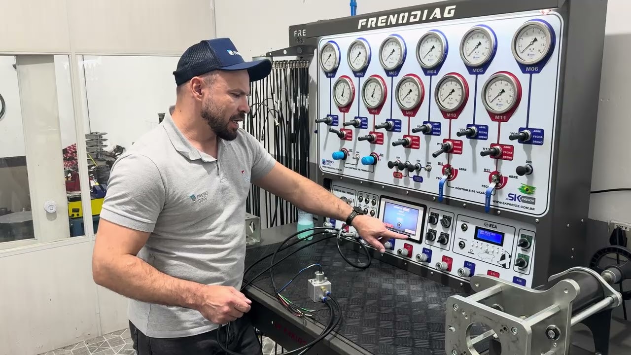 Gabarito Frenodiag para teste de solenoide Apm volvo/Mercedes/Sac Daf.