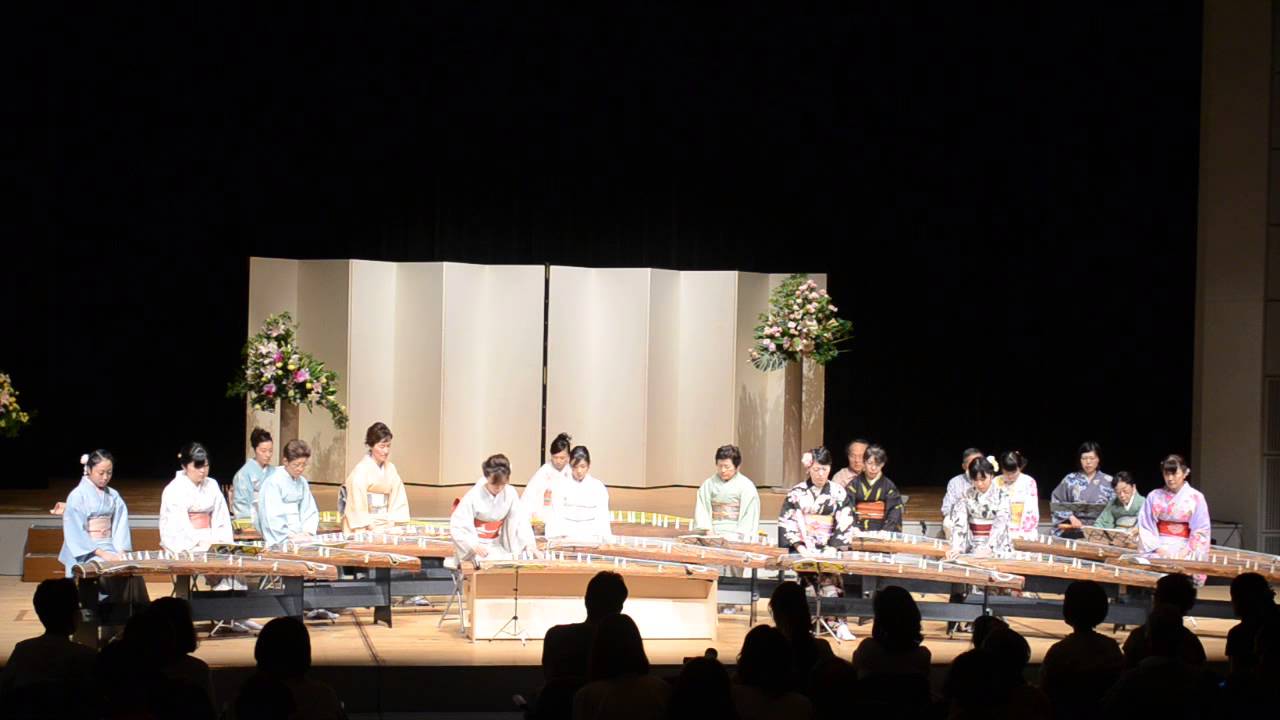 ゆら～りキャンプと日々のこと　箏演奏：黒田節による幻想曲