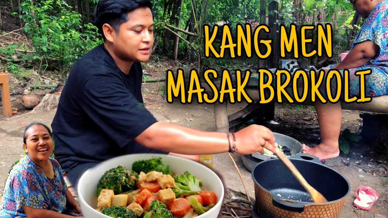 PERTAMA KALI KANG MEN MASAK DI VLOG