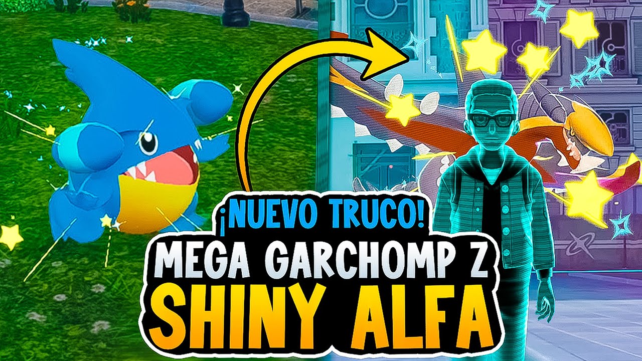 ✨ ESTE es el MEJOR TRUCO para CONSEGUIR a MEGA GARCHOMP Z SHINY ALFA en Leyendas Pokémon ZA ✨