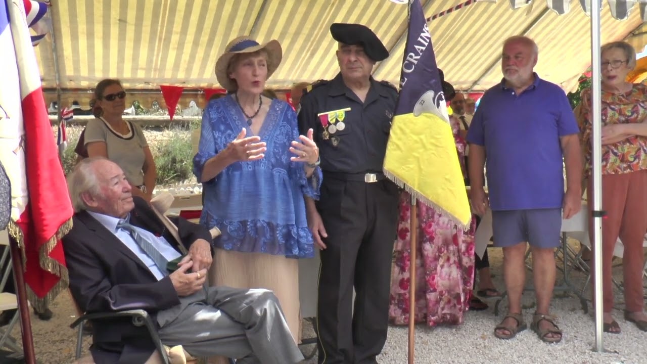 Rene Flesselle dernier  maquisard  du Maquis Fort de France fêtait ses 100 ans à Castellane