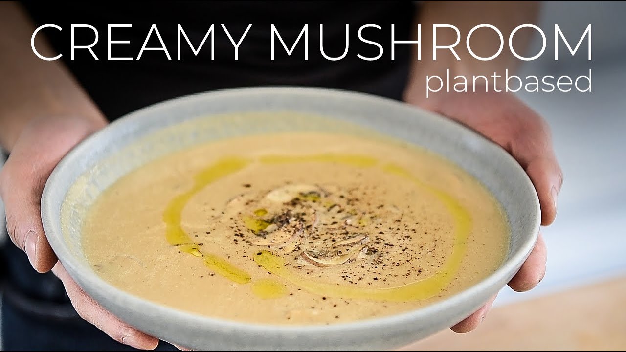 This HEARTY Cream of Mushroom Soup Recipe won't leave MUSH-ROOM FOR DESSERT