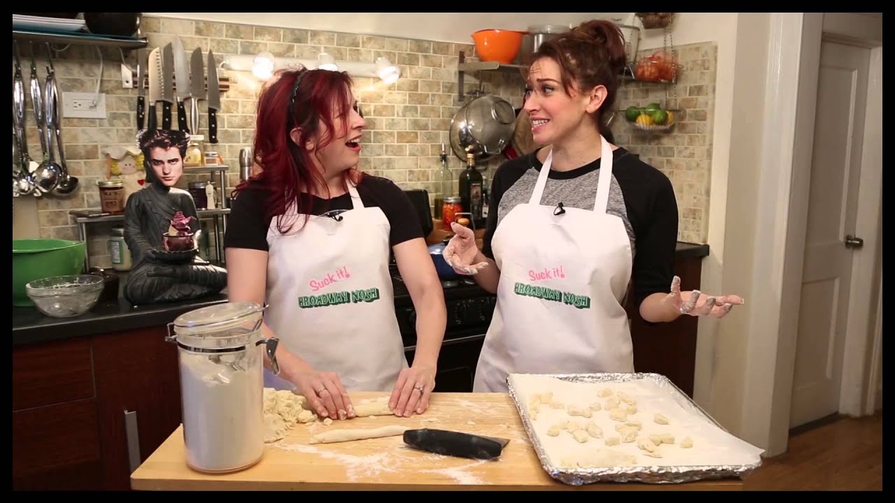 Broadway Nosh: Lesli Margherita (MATILDA) and Kirsten Wyatt Make Gnocchi