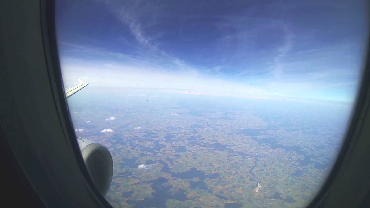 Lufthansa Airbus A319 Frankfurt-Munich (full flight)
