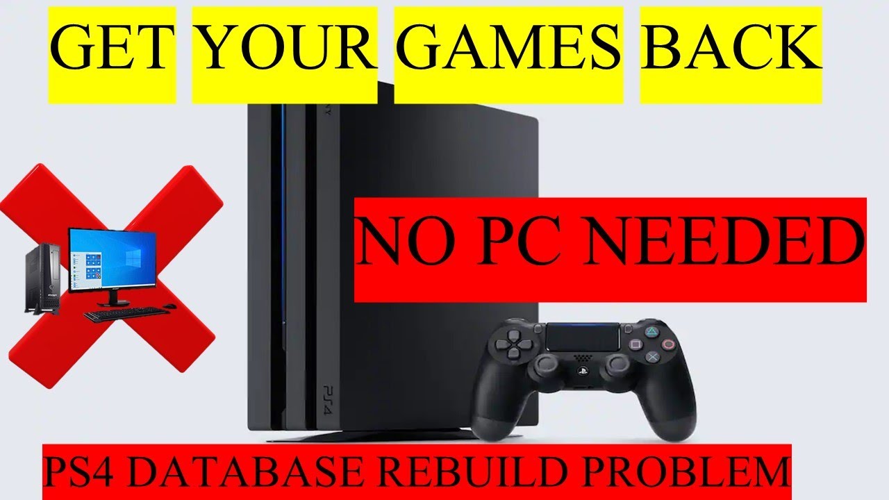 How to fix Missing Apps on a Jailbroken PS4 (Corrupt Database Fix) English Tutorial