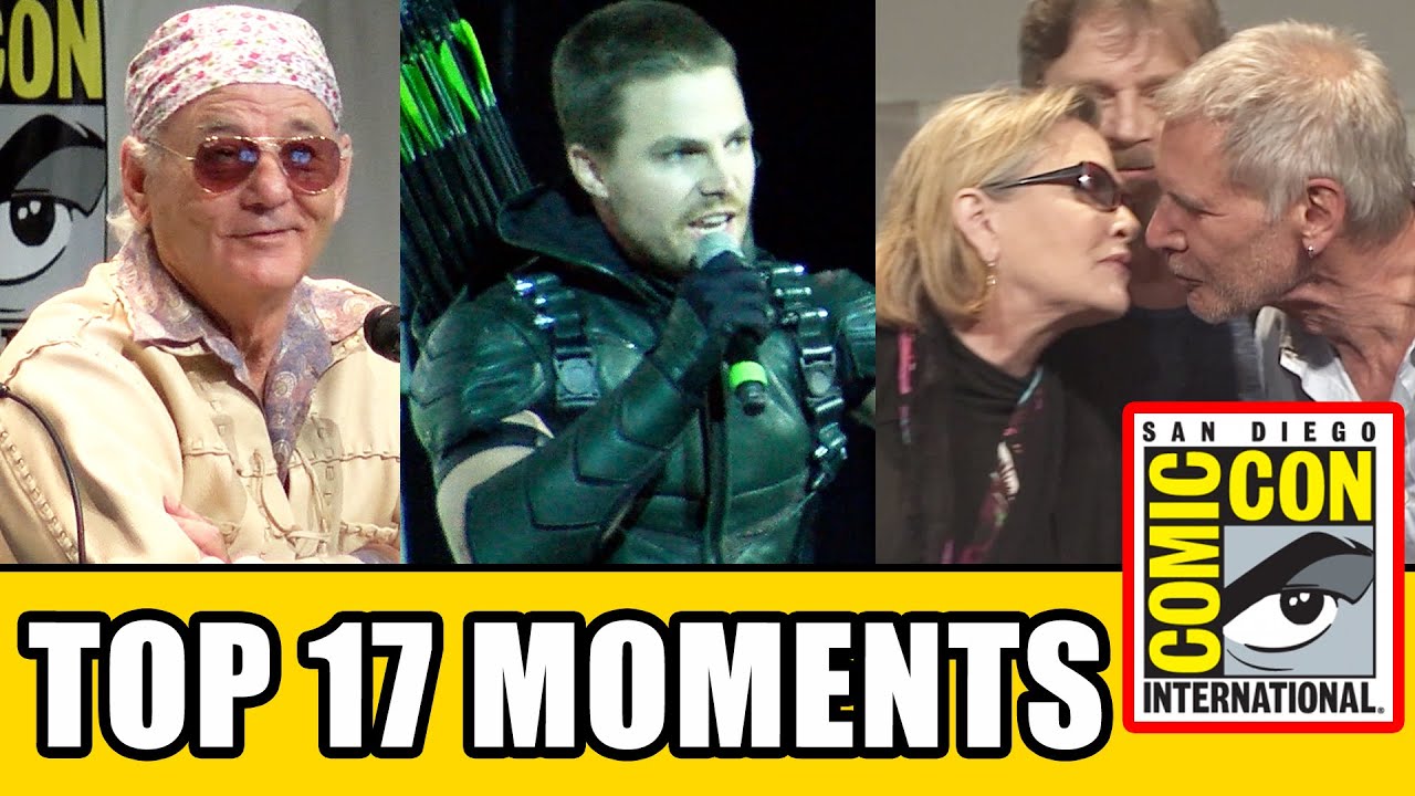 Top 17 COMIC CON Moments