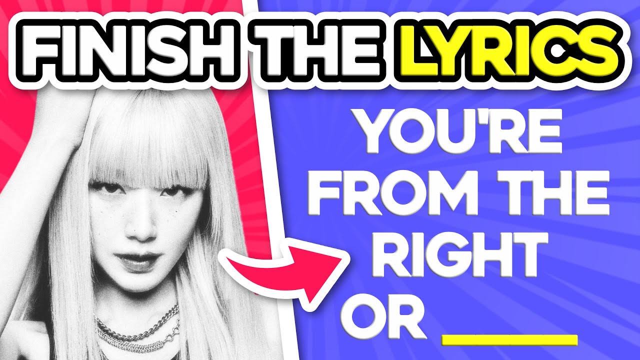 Finish The Lyrics Of These Kpop Songs | Kpop Quiz 2026