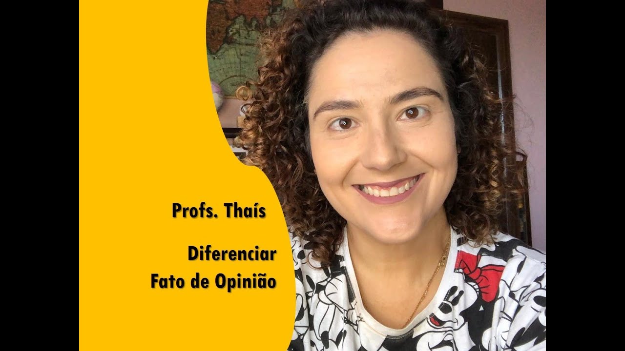 Diferenciar Fato de Opinião