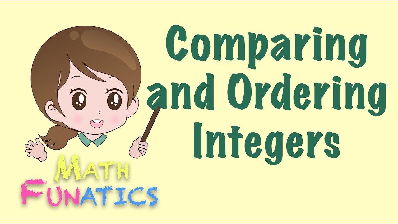 Comparing and Ordering Integers