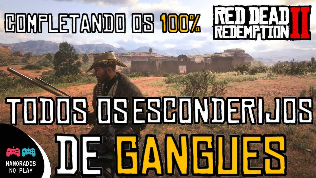 Invadindo os 6 Esconderijos de Gangues Red Dead Redemption 2