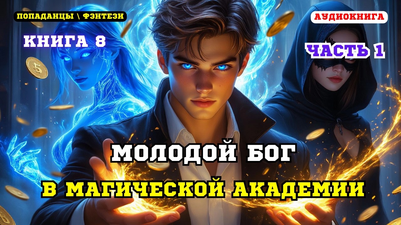 Аудиокнига фэнтези новинка Бог в теле студента: Тайны слабой магии (Книга 8 Часть 1)