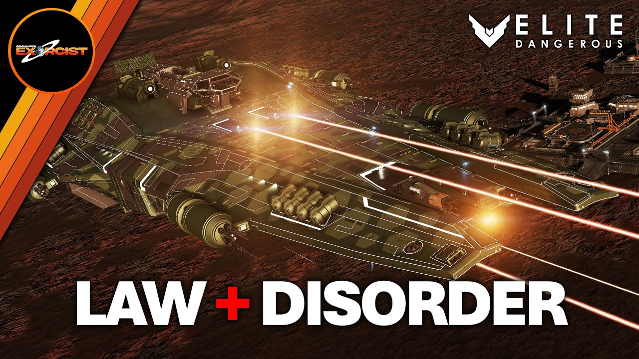 Первый полёт на Anaconda MK2 + грядущие изменения в системе преступлений и наказаний! | Elite Dan...