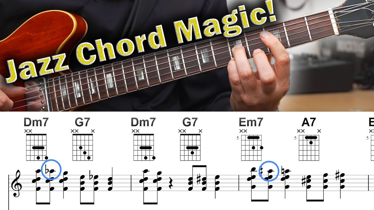 Drop 2 Magic On Satin Doll - This Is How To Use Jazz Chords