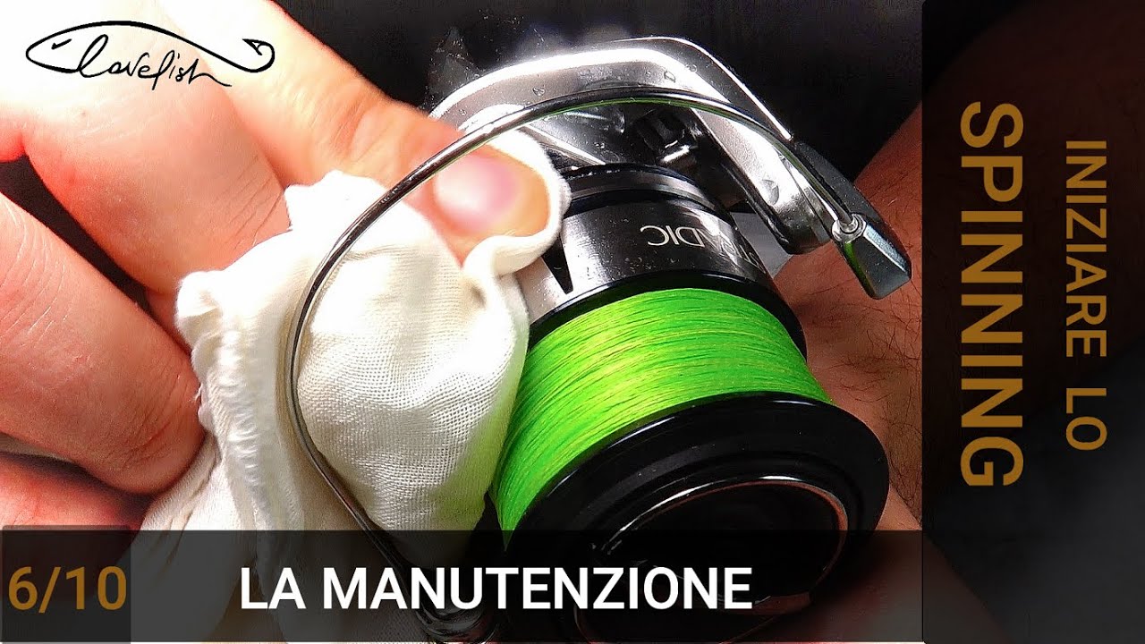 Come fare manutenzione all'attrezzatura dopo la battuta di pesca!