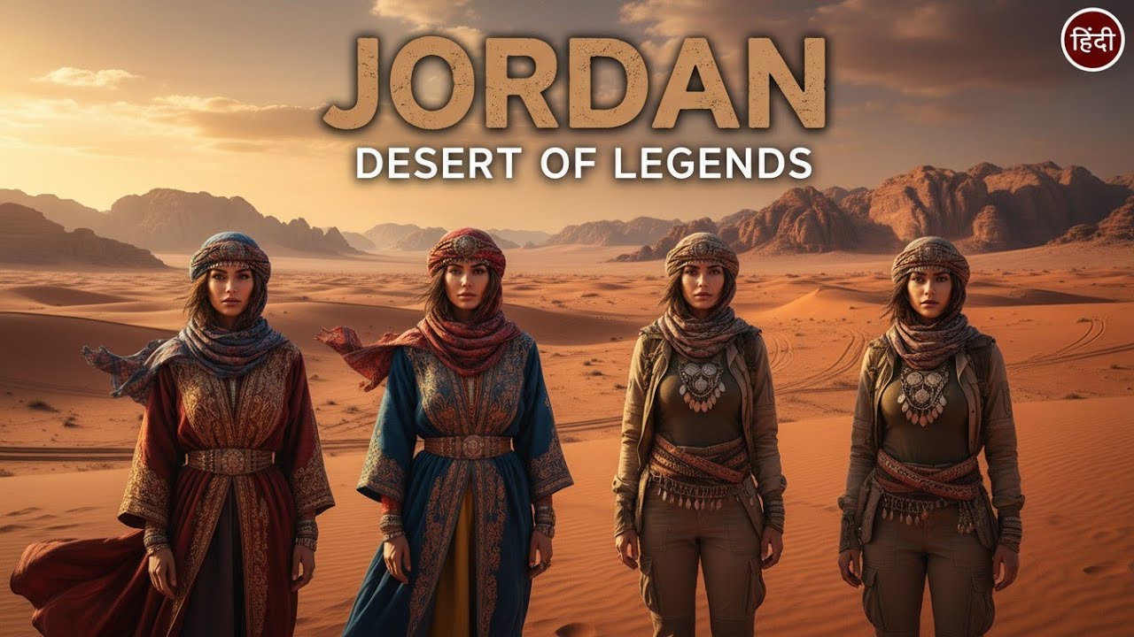 JORDAN 🇯🇴 जॉर्डन | अरब दुनिया का छुपा खज़ाना | Petra, Dead Sea, Wadi Rum | Jordan Documentary Hindi