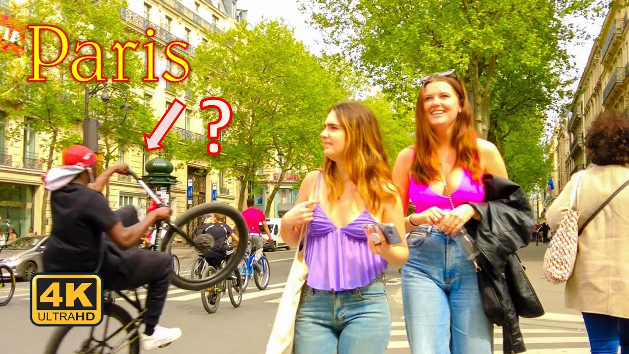 🇨🇵Paris France, Spring walking Tour, Spring 2022 [4K UHD]