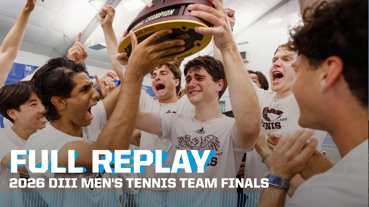 2026 NCAA DIII men's tennis team finals | FULL REPLAY