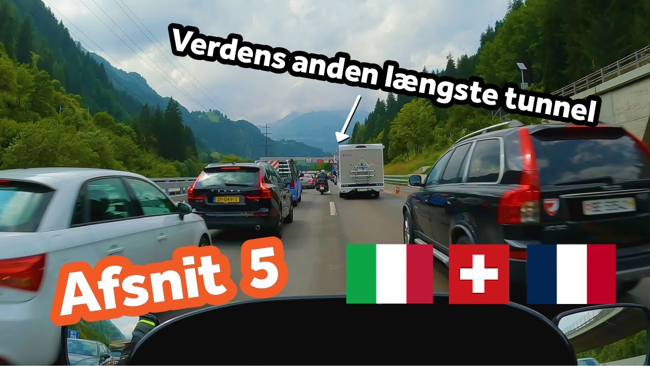 MC Tur: Europa rundt på Motorcykel | Afsnit 5 - Gotthard tunnel og Fransk Kultur