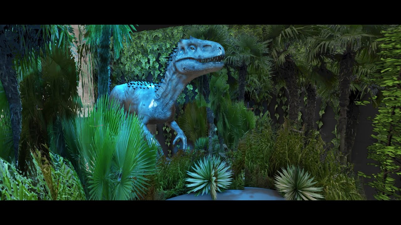 Universal Studios Beijing-Jurassic World Adventure Demo Animation