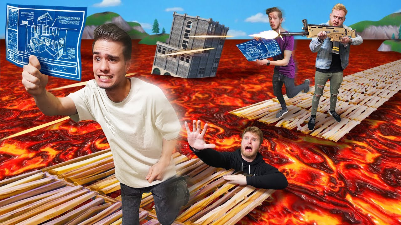 Floor Is Lava Battle Challenge! | Fortnite