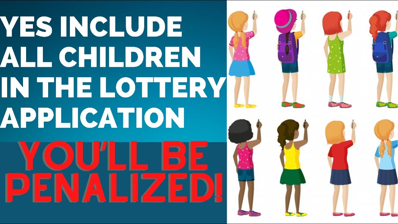 You Will Be Penalized If You Do not  Include Your Kids in The DV Lottery!