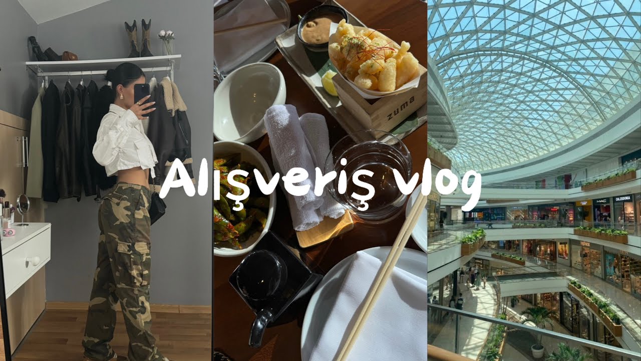 VLOG/ alışveriş yaptık/ kızlarla bir gün🌸