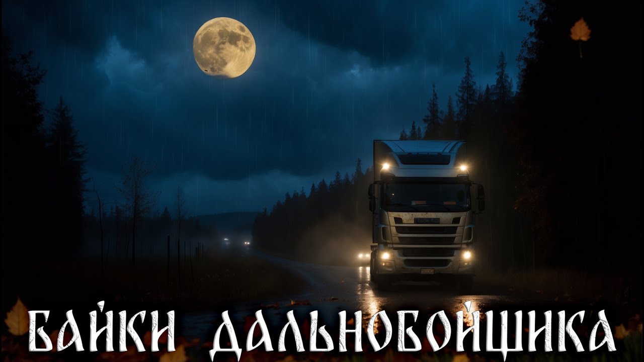 БАЙКИ ДАЛЬНОБОЙЩИКА! Страшные Истории На Ночь
