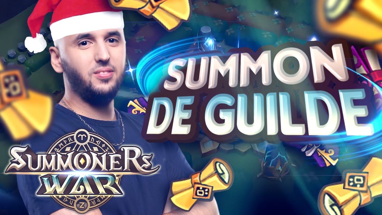 LA TRADITIONNELLE SUMMON DE NOËL POUR MA GUILDE - Summoners War