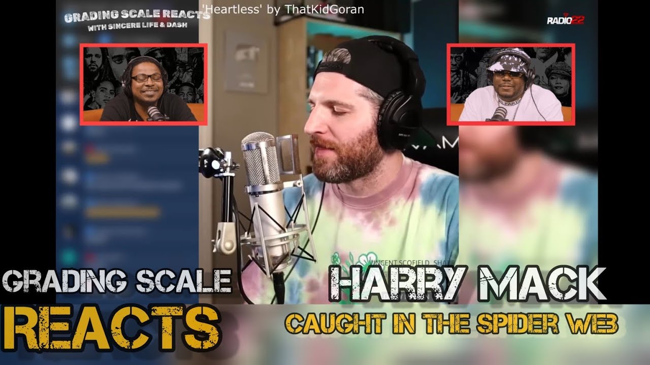 Harry Mack - Caught In a Spider Web - Grading Scale Reacts