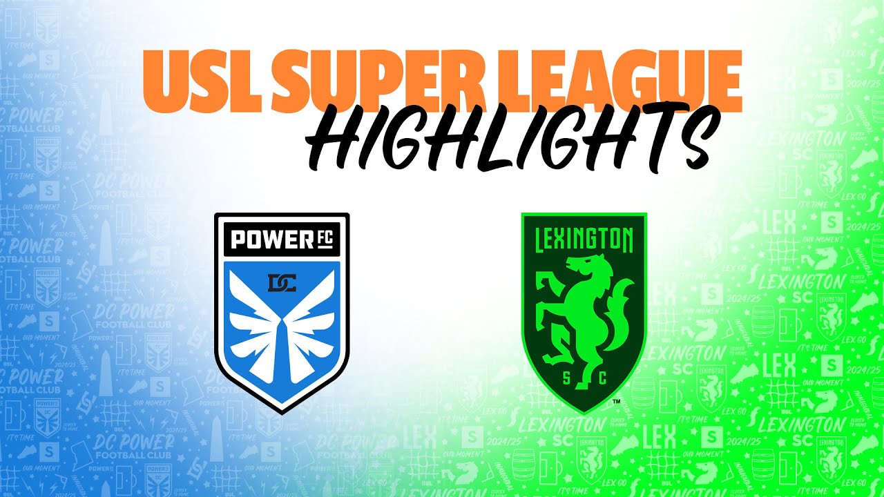 3.9.2025 | DC Power FC vs. Lexington SC - Game Highlights