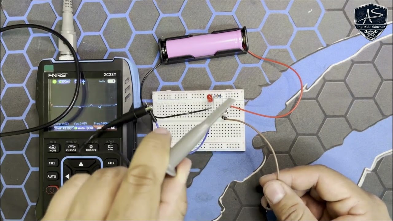 Tema 08 uso de osciloscopio para señal DC