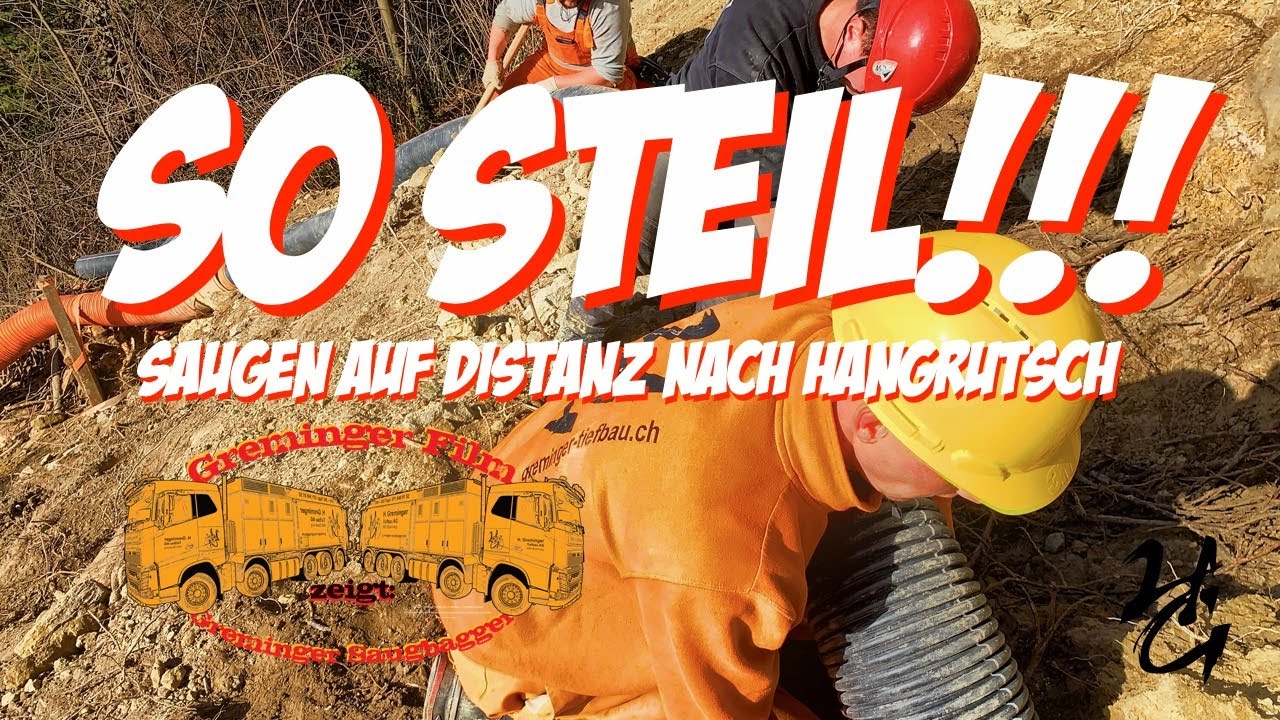SO STEIL!!! - Saugen im Steilhang auf Distanz