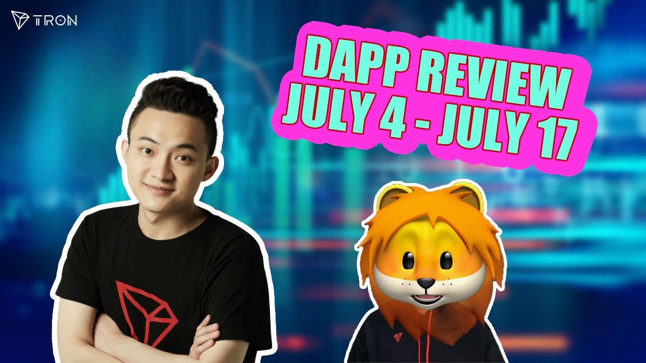 TRON Dapps Statistics July 4th - July 17th